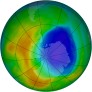 Antarctic Ozone 2013-10-25
